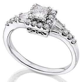 Diamond Engagement Ring 3/4ctw