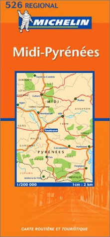 Buy Michelin France, MIDI-Pyrenees Map No. 526 online at Discounted New and Used prices. Delivered to your door with Off-The-Bookshelf.