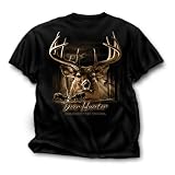 Buck Wear Dominate Deer T-Shirt - Black