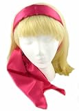 Head Band ~ Fuchsia Satin