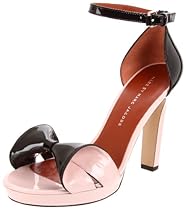Big Sale Marc by Marc Jacobs Women's 625983/22 Platform Sandal,Blush/Black,38 EU/8 M US
