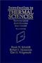 Introduction to Thermal Sciences: Thermodynamics, Fluid Dynamics, Heat Transfer