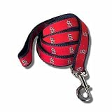 St Louis Cardinals Baseball Dog Leash Offcial MLB Size M/L