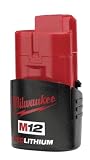 Milwaukee 48-11-2401 M12 RED LITHIUM 12-Volt Lithium-ion Cordless Tool Battery