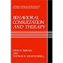 Behavioral Consultation and Therapy (Applied Clinical Psychology)