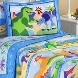 Olive Kids Dinosaurland Queen Comforter/Sheetset