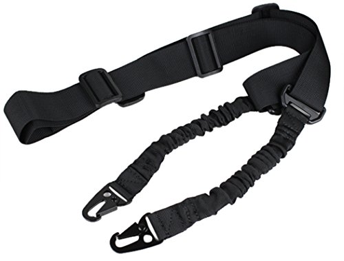 Rifle Slings by OUTGEEK Multi-use 2 Point Bungee Sling Adjustable Tactical Shoulder Strap for Outdoor Sports,Hunting
