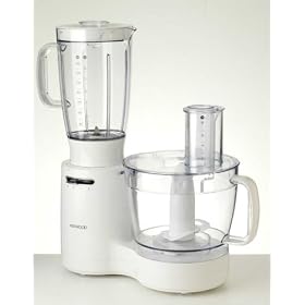 Kenwood FP510 Two speed & pulse 600W 1.5 litre liquidiser and white food processor