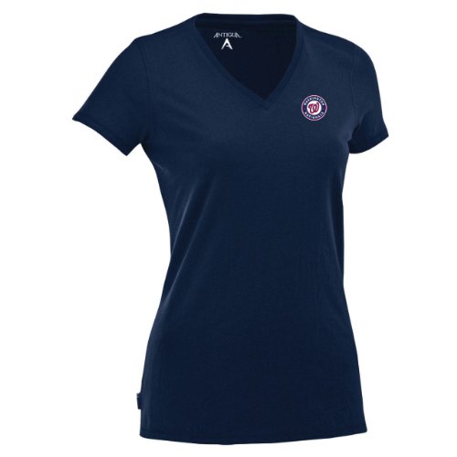MLB Washington Nationals Women's Dream Tee, Navy, Medium at Amazon.com