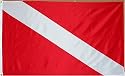 New 3x5 PADI Flag Scuba Dive Diving Diver Down Flags