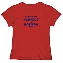 T-Shirt Woman " Perfect Haitian " Haiti Country