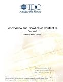 MSN Video and TiVoToGo: Content Is Served