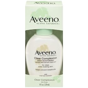 Aveeno Clear Complexion Daily Moisturizer, 4-Ounce Bottle: Beauty