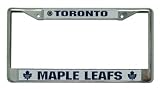 Toronto Maple Leafs Chrome License Plate Frame