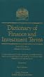 Dictionary of Finance and Investment Terms (Barron's Financial Guides)