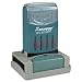 Shachihata, Inc. 66210 Xstamper VersaDater Pre-Inked Message Dater, PAID, 1 5/16" x 2 1/8", Blue/Red