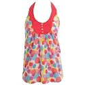 Soul Cal Bubble Print Cami Top - Pink - Womens