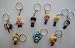 9 Fullmetal Alchemist and Character Keychains Keyring Set