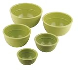 Mario Batali 5-Piece Measuring Prep Bowl Set, Pesto