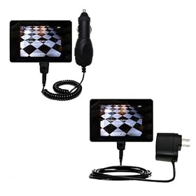 Essential Kit for the iRiver Clix - includes Car and Wall Charger with Rapid Charge... by Gomadic for the iRiver Clix
