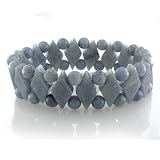 Cute Stretchy Blue Quartz Bracelet