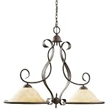 High Country Collection 41 Wide Island Chandelier