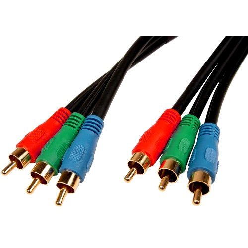 New 6Ft 3 RCA Component Video Cable FOR HDTV DVD VCR
