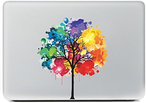 Last Innovation Colorful Tree Removable Vinyl Decal Sticker Skin for Apple Macbook Pro Air Mac 13"/Unibody 13 Inch Laptop