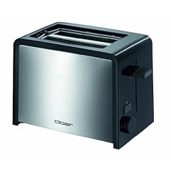 Cloer 3210 Toaster Edelstahl, schwarz