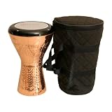 Copper Doumbek, Mini, Flower