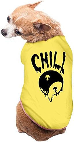 Alien Chill Yin Yang Lovely Design Pet Puppy Clothes Yellow