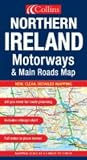 Northern Ireland (Motorways & Main Roads Map)