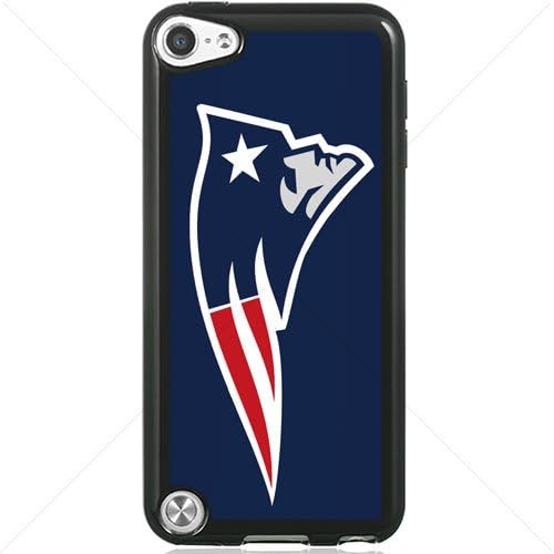 NFL American football New England Patriots Apple iPod Touch iTouch 5th Generation Hard Plastic Black or White cases (Black)