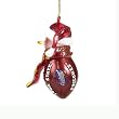 Iowa State Cyclones NCAA Striped Acrylic Football Snowman Ornament (2.75)"