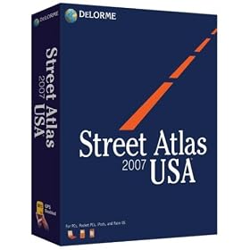 Delorme Street Atlas USA 2007