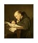 A Steady Hand by Carl Bertling. Size 13.55 inches width by 15.97 inches height. High Quality Art Poster Print