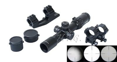 ショート スコープ 1.5-4x28 フルマウントセット SCAR M4