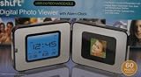 Shift 3 Digital Photo Viewer with Alarm Clock