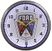Ford Shield Neon 20" Wall Clock Warranty Made In USA New