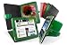 Tuff-Luv Bi-Axis Napa Leather Case Cover for Apple iPad and 3G/Wi-Fi - British Racing Green
