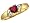Garnet Gemstone Promise Heart Ring with Diamonds in Yellow Gold, Size 5