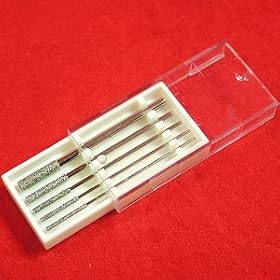 Buy Anytime Tools 5 pc DIAMOND DRILL BIT SET for GLASS ROCK STONE TILE Wire Gauge #36... by AnytimeTools now!