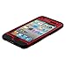 MyBat IPTCH4HPCTUFFSO006NP TUFF Hybrid Phone Protector Cover for iPod Touch 4 ( Titanium Red/Black)