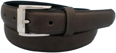 Truth-Dexter Brown "Genuine Non-Leather" Vegetarian Belt With Nickel-Free Buckle Unisex 36"