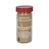 Morton & Bassett Ground Coriandor, 1.5-Ounce Jars (Pack of 3)