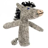 Organic Donkey Finger Puppet