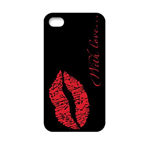 Generic With Kiss Me For Iphone 4 Protective Phone Case For Guys Choose Design 4