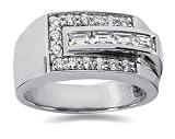 0.90 ctw Men's Diamond Ring in Platinum