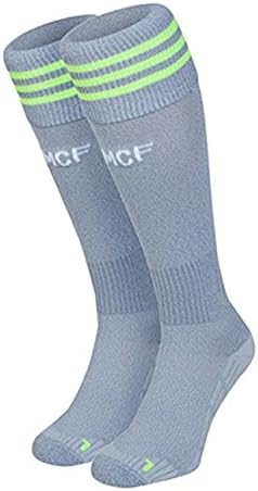 Cristiano Ronaldo #7 Real Madrid CF Gray Away 2015-2016 Kids Soccer Football Jersey (socks)