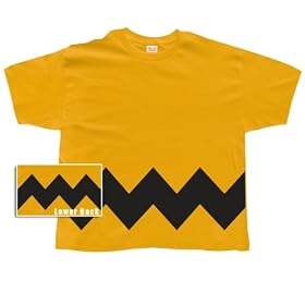 Charlie Brown Yellow Zig-Zag Toddler T-Shirt